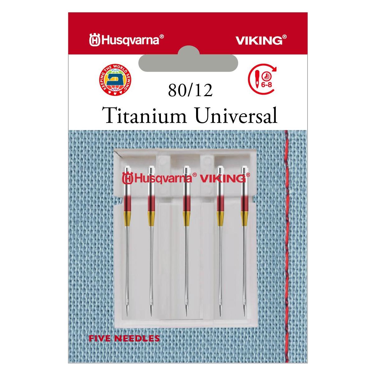 Husqvarna Universalnadel Titanium 80/12, 5 Nadeln (41803207)