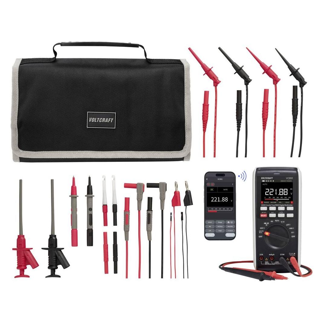 Voltcraft (VC-12884330+VC-18652750) (Hand-Multimeter) (VC-12884330+VC-18652750)