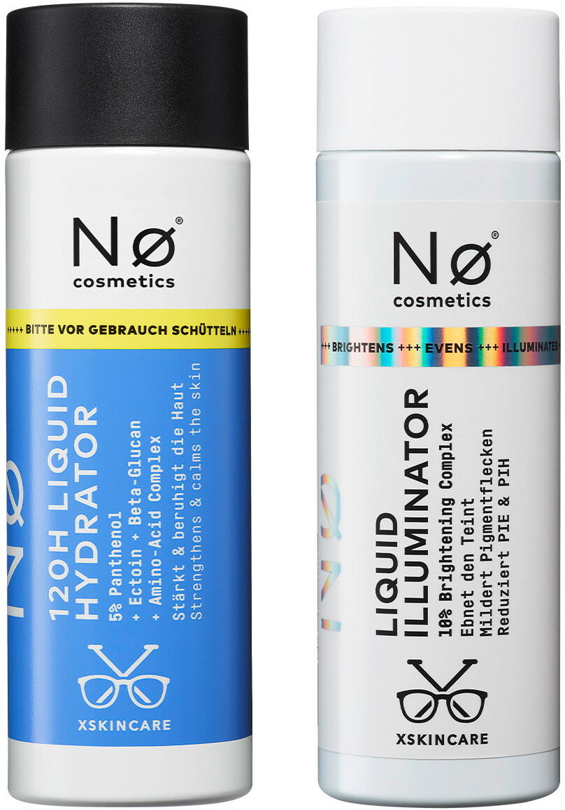 Nø Cosmetics Liquid Illuminator & Hydrator Set