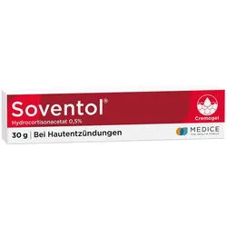 Soventol HydroCortisonACETAT 0,5% bei Hautentzündungen 30 g Creme