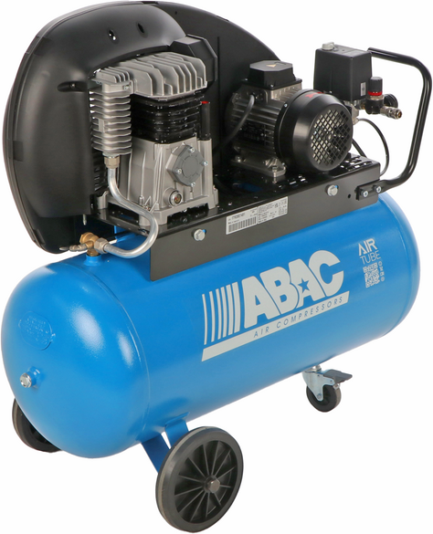 ABAC EXT A29B 90 CT3  Drehstrombetriebener Elektroluftkompressor mit Riemenantrieb  3-PS-Motor  90 Liter