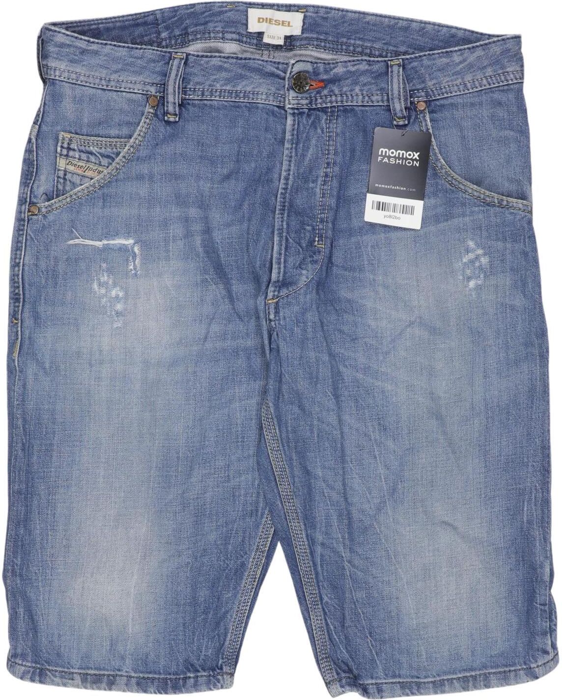 Diesel Herren Shorts, Blau, Gr. W31, Baumwolle - Second Hand