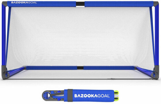 BazookaGoal Football Goals (Aluminium) Royal Blue / White 6' x 3'