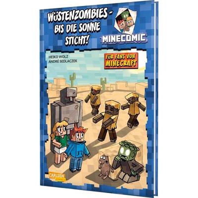 Wüstenzombies – bis die Sonne sticht! Für Fans von Minecraft, Gebundene Ausgabe von Heiko Wolz, Carlsen, 978-3-551-80727-4