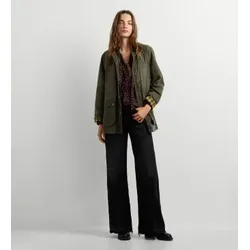 Pepe Jeans für Damen. PL4024532 Grüne Monna-Jacke (L), Baumwolle, Draußen