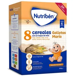 Nutriben 8 Cerealien Honig Kekse 600g