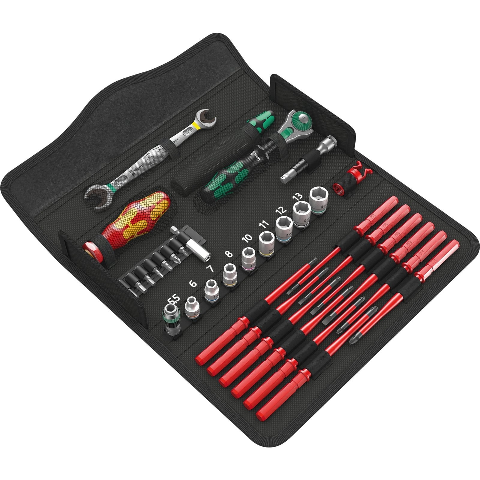 Wera Kraftform Kompakt W2 onderhoudsset, 35-delig