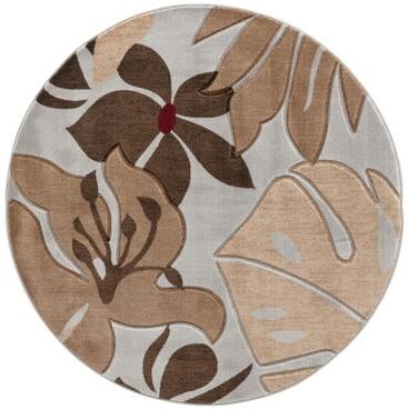 MDA Rugs Glamour Floral Collection Polypropylene Area Rug