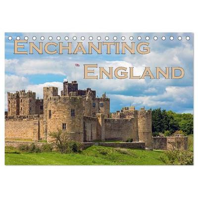 Enchanting England (Desk Calendar 2027 DIN A5 landscape), CALVENDO 12 Month DeskCalendar