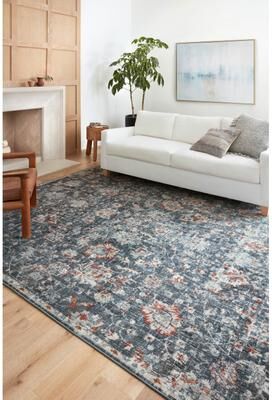 Alexander Home Penelope Floral Oriental Area Rug