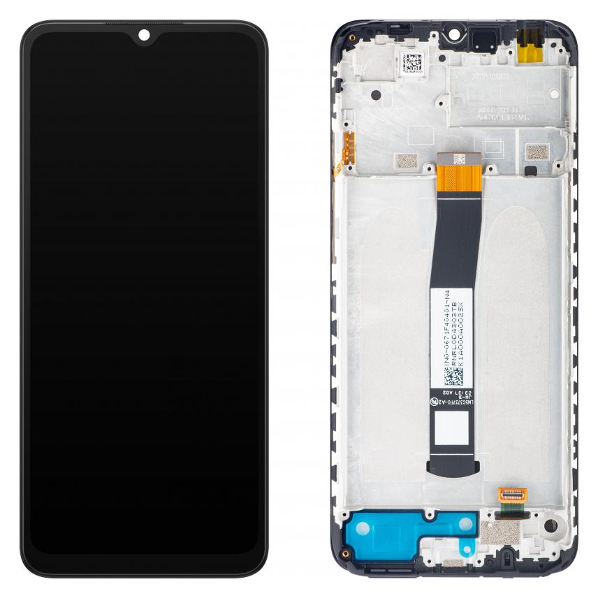 Xiaomi Display Unit für Redmi 10C, Graphite grau (Display, Xiaomi Redmi 10C) (560001C3QA00)