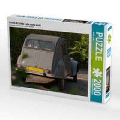 CALVENDO Puzzle Citroën 2CV Alte Liebe rostet nicht 2000 Teile Puzzle quer | 2000 Teile Lege-Größe 90 × 67 cm Foto-Puzzle für glückliche Stunden