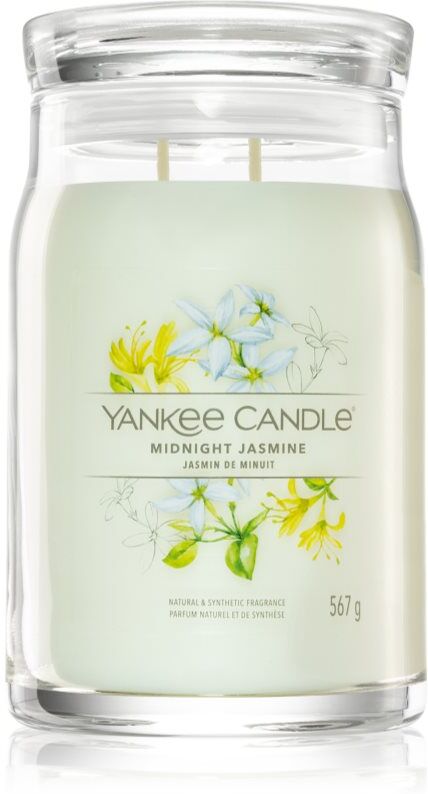 Yankee Candle Midnight Jasmine scented candle I. Signature 567 g