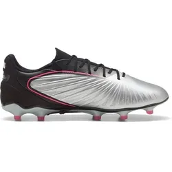PUMA Herren Fussball-Rasenschuhe KING MATCH FG/AG, Größe 46 in Silber Silber