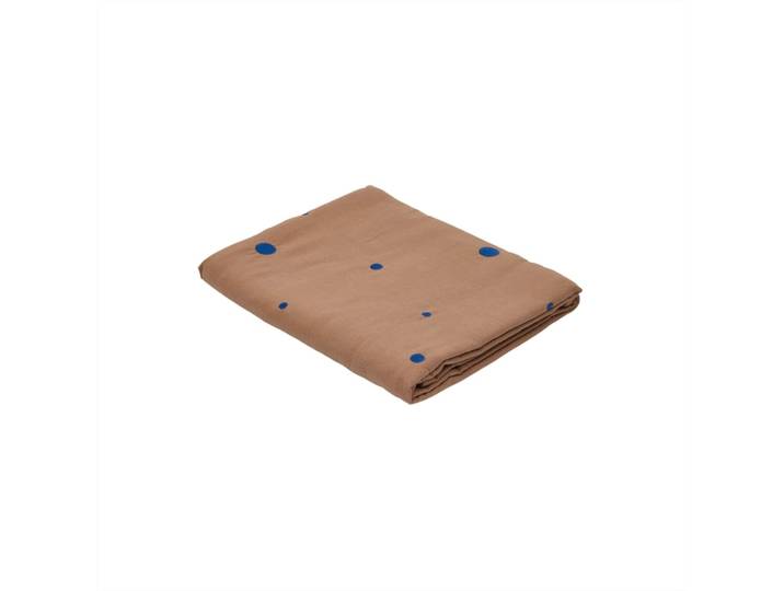 Nappe en coton coloris bleu