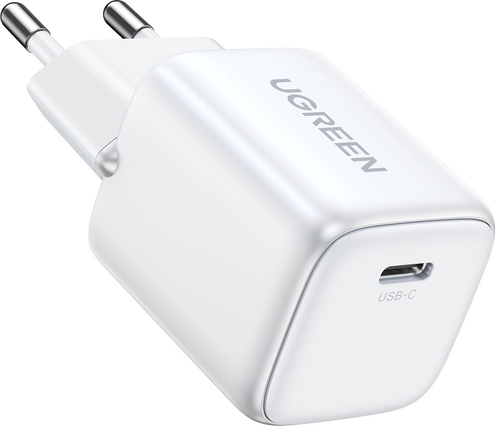 UGREEN Nexode Mini 30W PD GaN-oplader, wit