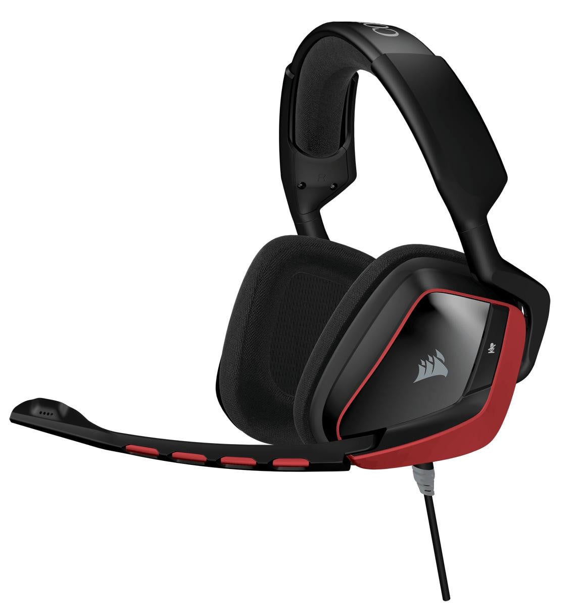 Corsair Gaming VOID Pro draadloze headset - Cherry Red - compatibel met PC, PS4, PS5, Xbox One en Xbox Series X/S