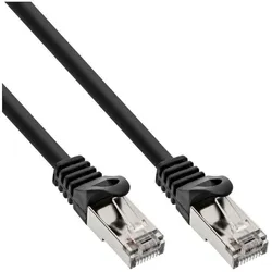 INLINE Patchkabel, F/UTP, Cat,5e, schwarz, 1,5m