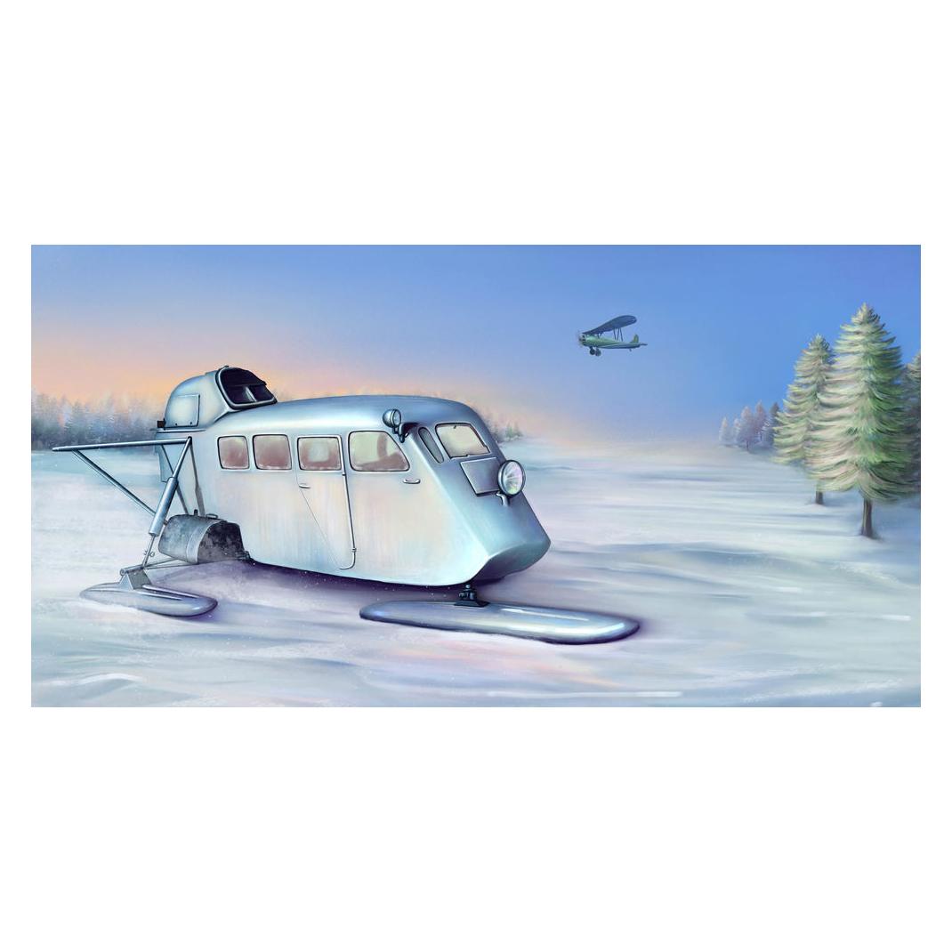 Trumpeter Soviet Aerosan KM-4 (02356)
