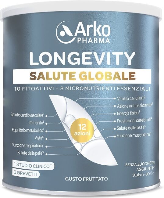 ARKOFARM Srl Arkopharma Longevity Salute Globale, 285 g