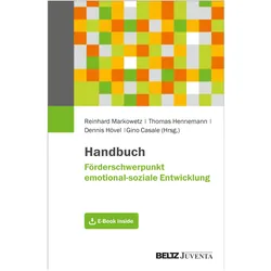 Handbuch Förderschwerpunkt emotional-so, Fachbücher von Reinhard Markowetz, Thomas Hennemann, Gino Casale, Dennis Hövel