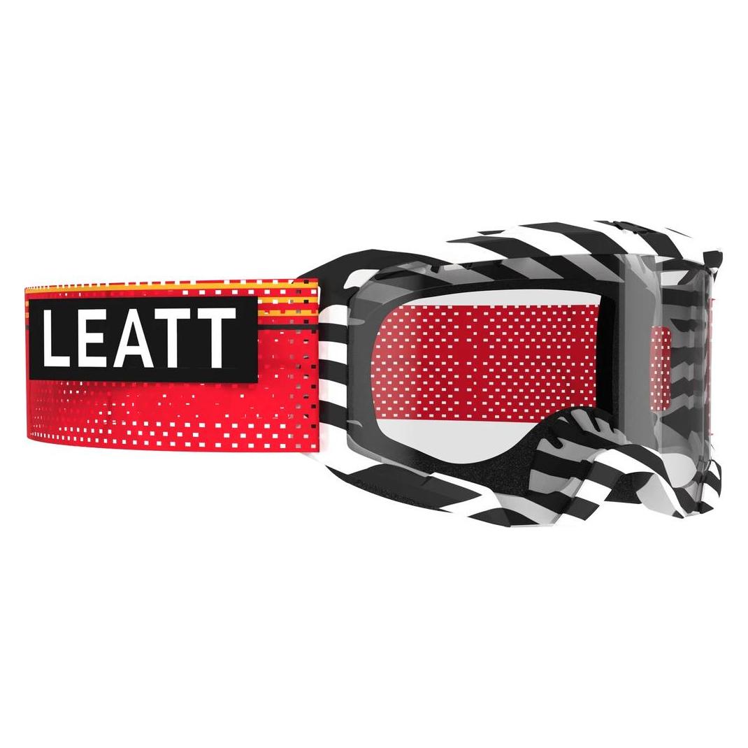 Leatt Velocity 4.0 Mtb X-Flow Brille (Black, Red, Weiss) (8024110170)