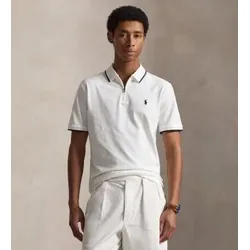 Polo Ralph Lauren für Herren. 710B19737004 Bedrucktes Poloshirt mit kurzen Ärmeln weiß (M), Lässig, Baumwolle, Kurzarm