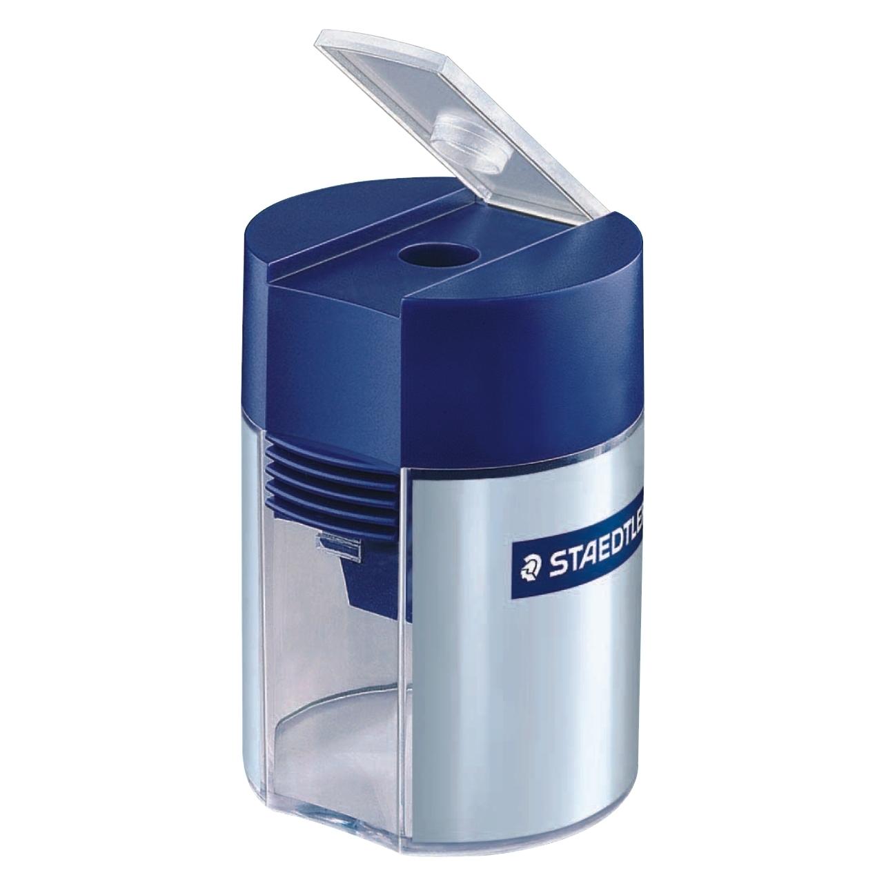 Staedtler Dosenspitzer 8,2mm Kunststoff silber/transparent/blau (511 001)