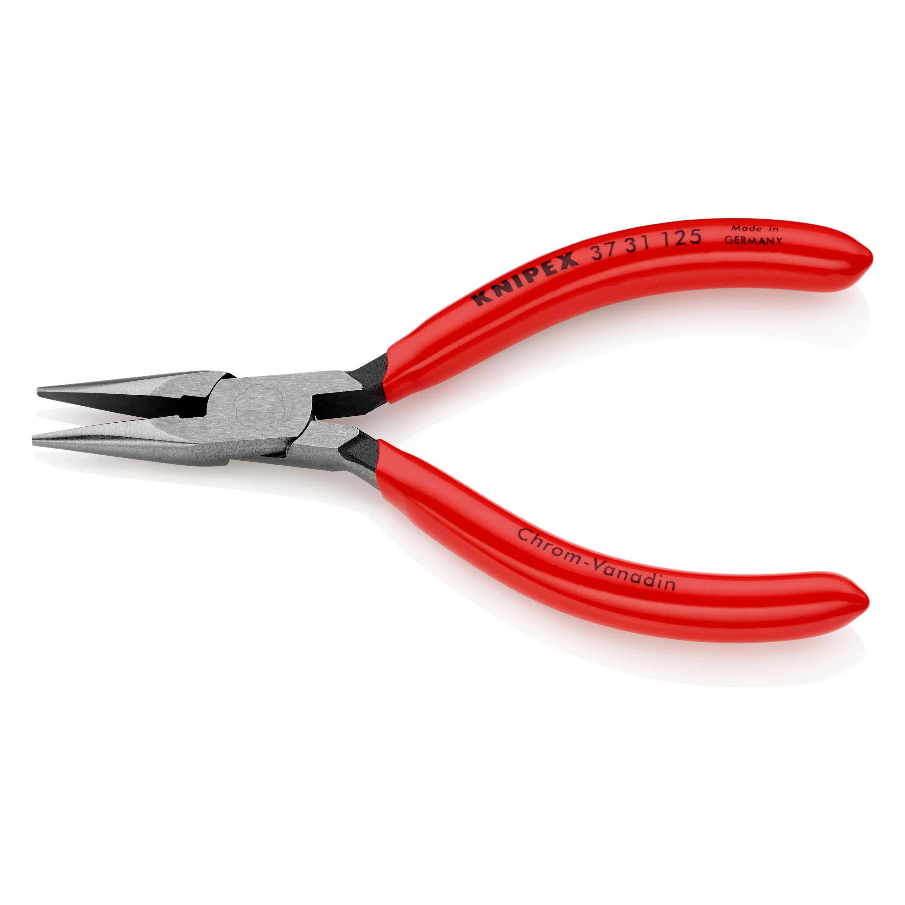 Knipex Greifzange L.125mm poliert mit Kunststoff überzogen mit Kunststoff überzogen (125 mm) (37 31 125 SB)