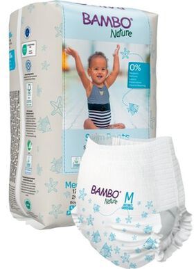 Bambo Nature Swim Sensitive Skin M +12 kg 12 un