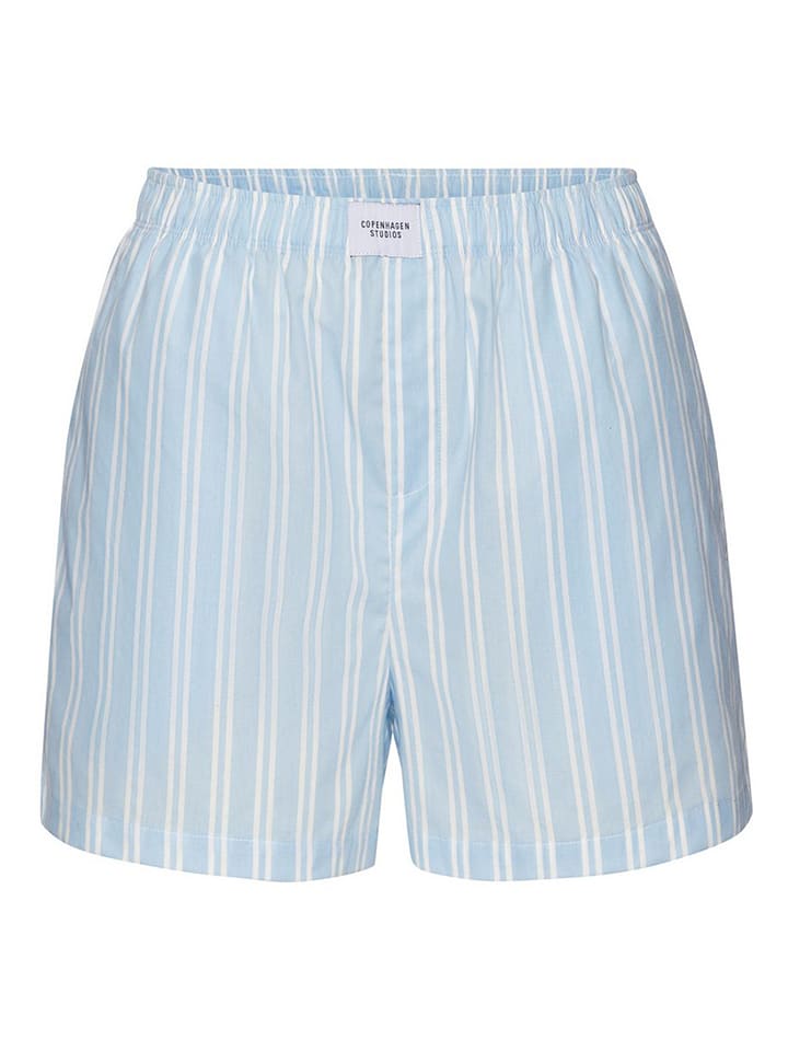 Copenhagen Studios Pyjama-Shorts in Hellblau - 36