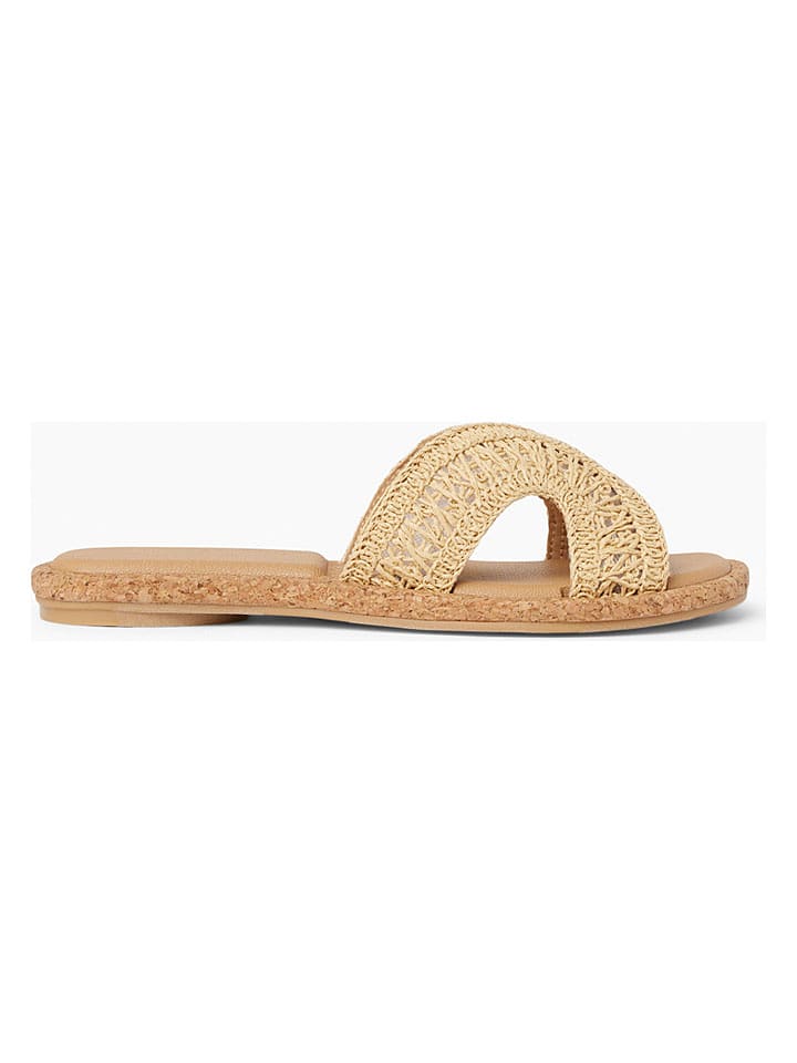 Reef Pantoletten "Willow Paisley" in Beige - 36
