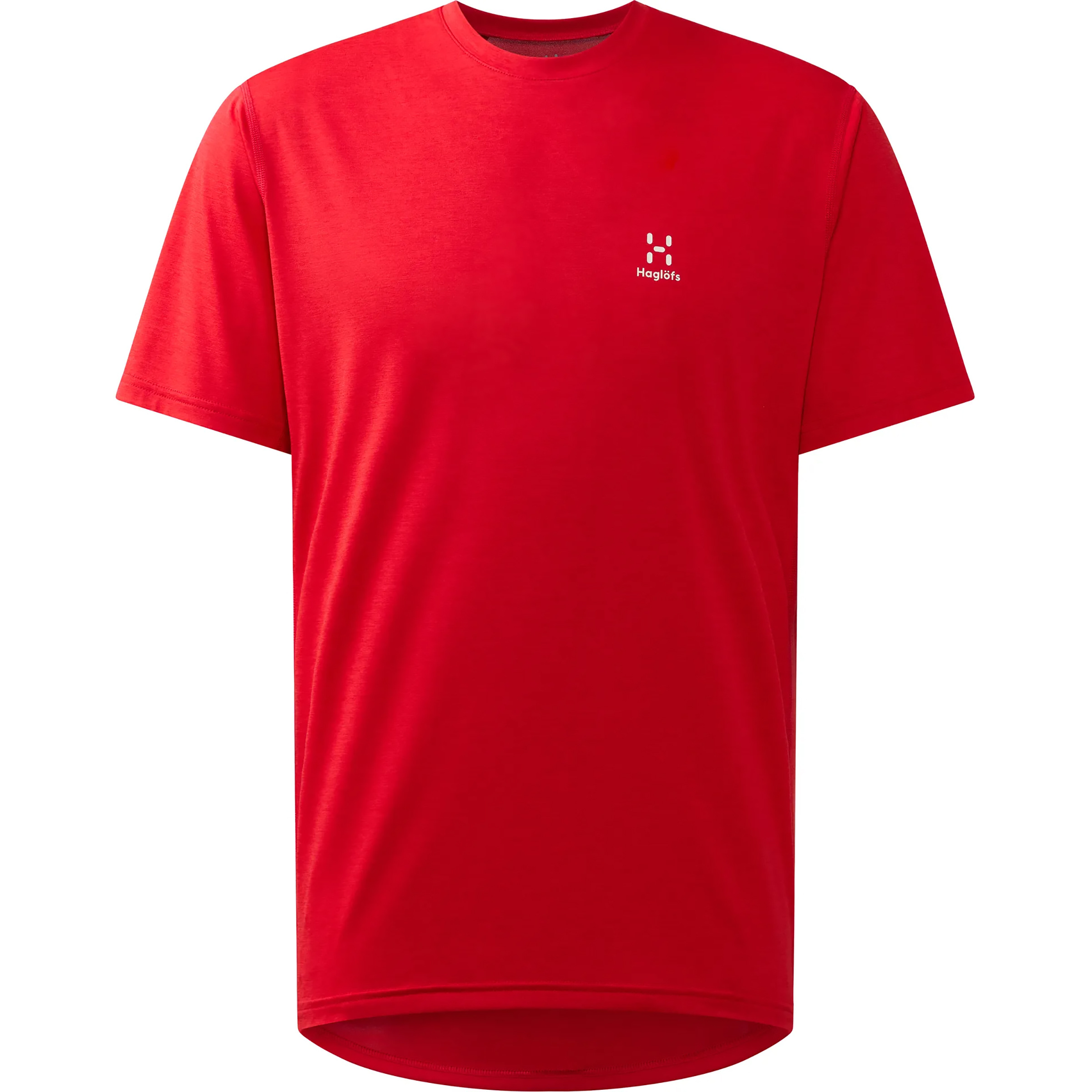 Haglöfs Ridge Herren T-Shirts rot Größe M Camping Geruchsneutralisierend