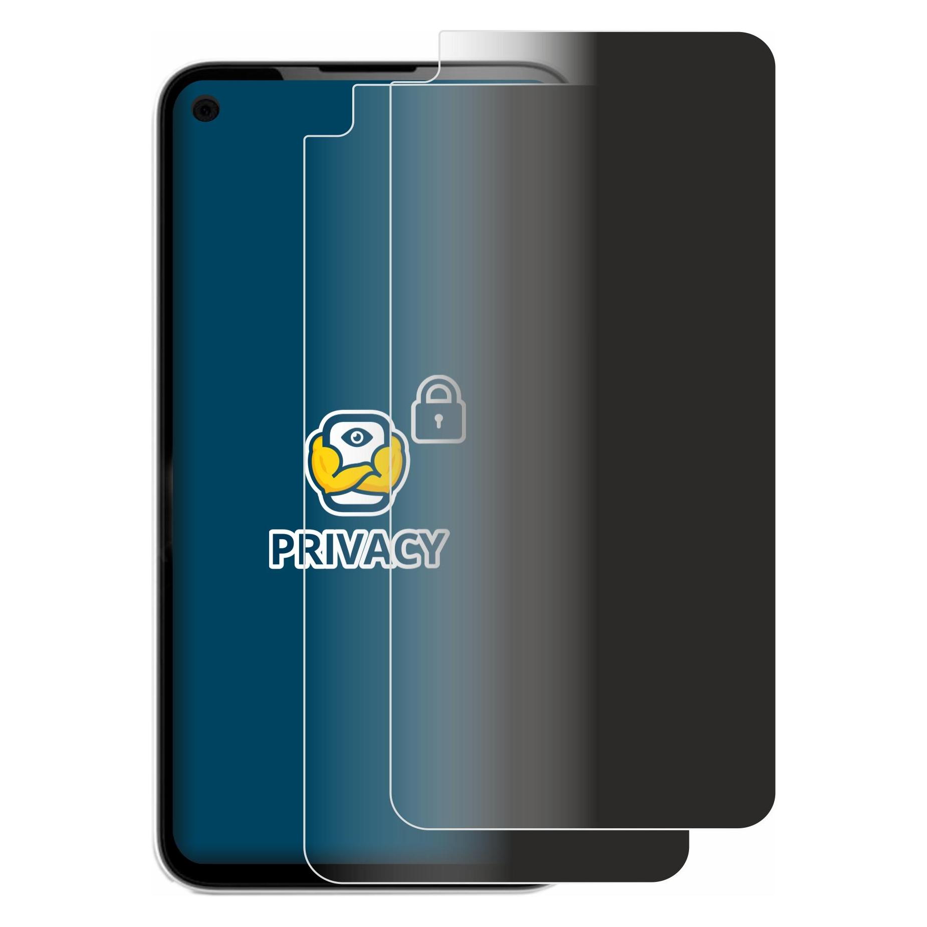 Brotect Sichtschutzfolie Anti-Spy Privacy Folie Blaulicht-Schutz (Google Pixel 4a) (4337526)