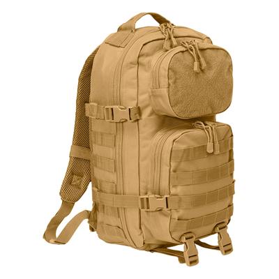 Rucksack BRANDIT "Brandit Accessoires US Cooper Patch medium", Gr. onesize, beige (camel), Polyester, Rucksäcke Rucksack