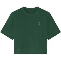 ON Damen Shirt Train-T Crop, Größe S in Grau Grau
