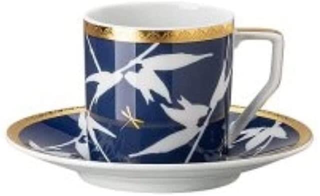 Rosenthal Heritage Turandot espresso kop en schotel set blauw 2-delig