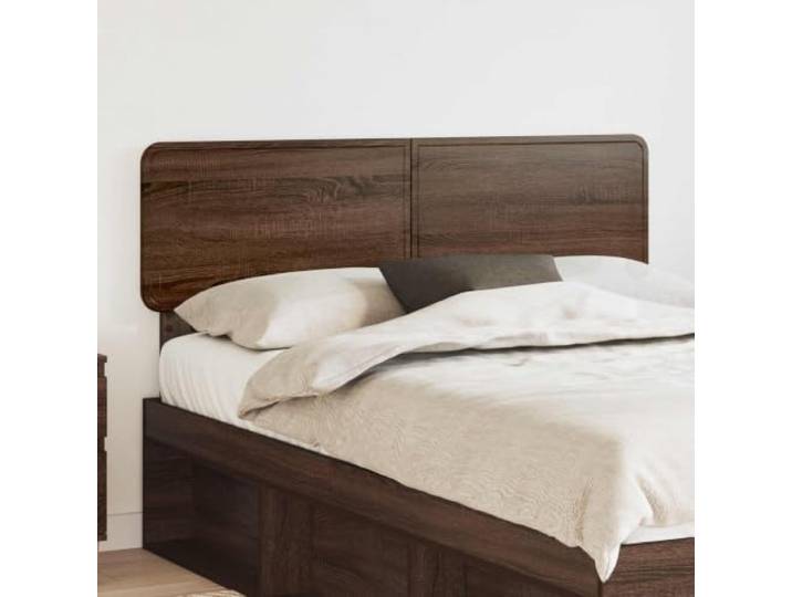 RJPLMFV Kopfteil Eiche Braun Holz Minimalistisches Design, bequeme Rückenstütze, einfache Montage, einfache Pflege