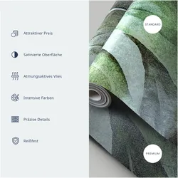 Artgeist, Tapete, Fototapete - Minimalist Map for Children's Room (400 x 280 cm)
