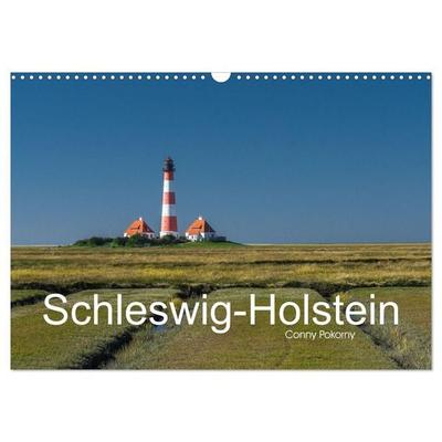 Schleswig-Holstein (Wandkalender 2027 DIN A3 quer), CALVENDO Monatskalender