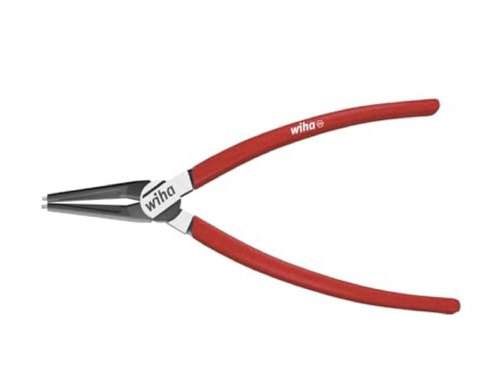 Wiha Alicates de arandelas de seguridad Classic con MagicTips® para anillos exteriores (ejes), con forma recta A 3, 240 mm (34701)