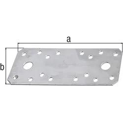 Promat, Holzverbinder, Flachverbinder 2.5x35x 96mm Stahl sendzimirverzinkt mit CE-Kennzeichnung (Flachverbinder, 50 Stk.)