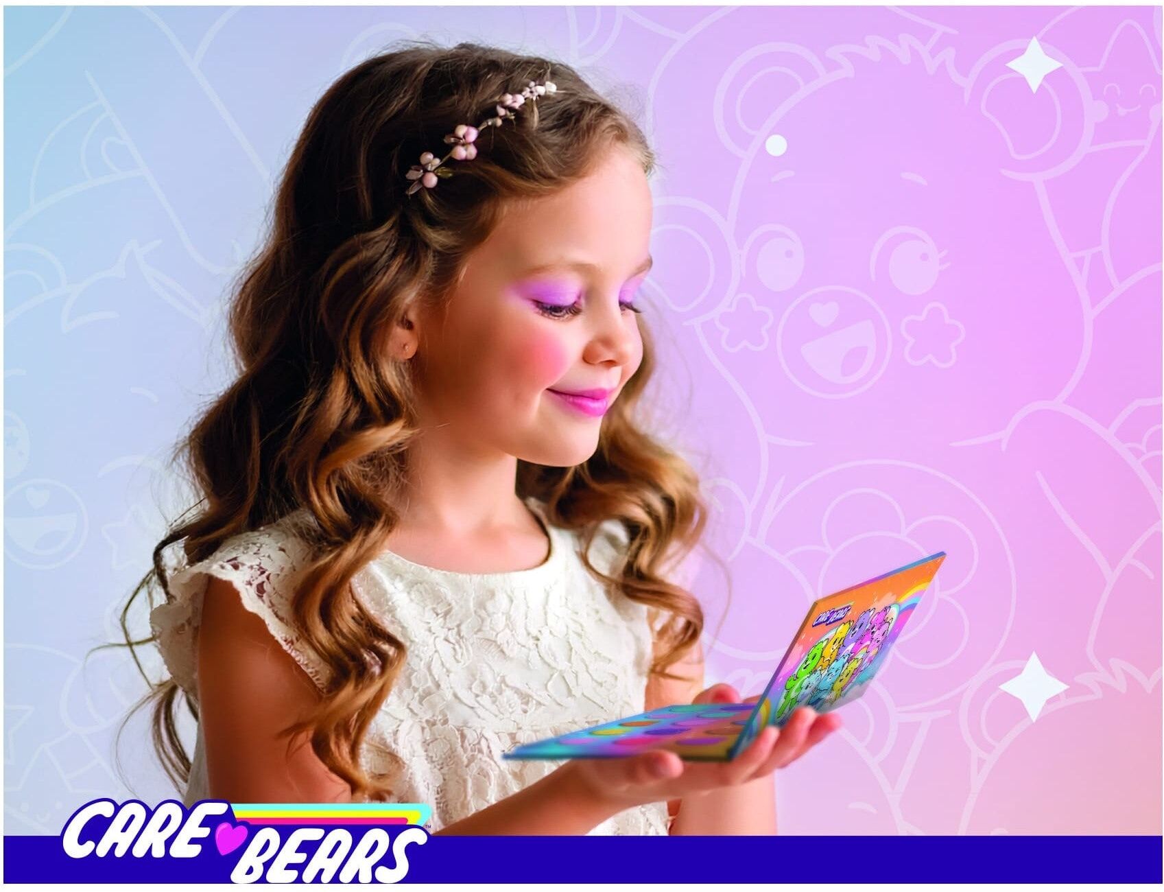 Lisciani Care Bears Make Up Play Set - Colorful Safe Makeup Kit For Creative Fun, Kid-Friendly Makeup Set for Young Care Bears Fans, Ages 3-6 Years