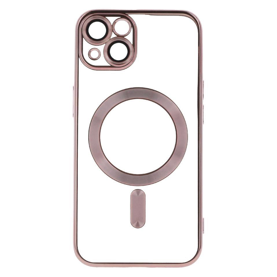 OEM Farbe Chrome Mag Hülle für iPhone 16 6,1" rose gold (Apple iPhone 16) (GSM185743)