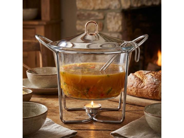 Suppenwärmer, Rechaud, 4L
