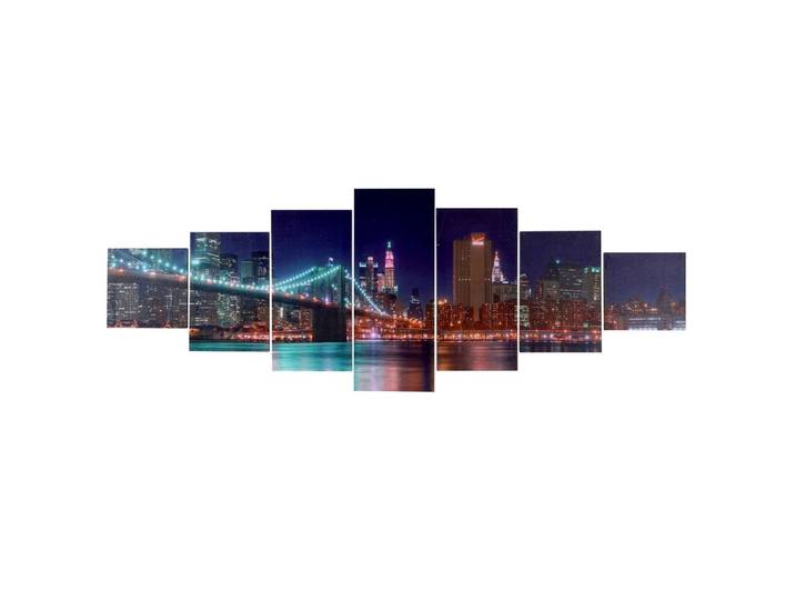 LEINWANDBILD NEW YORK 7-TLG. Multicolor