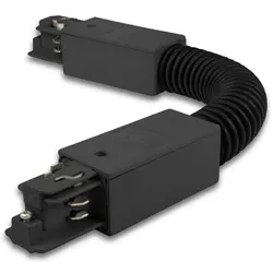 ISOLED 3-Phasen CLASSIC - Flex-Verbinder, Länge 30cm, stromführend, schwarz ISO-127658
