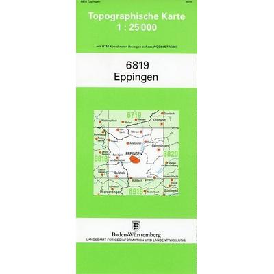 Eppingen, Karte von , LVA Baden-Württemberg, 978-3-89021-057-5