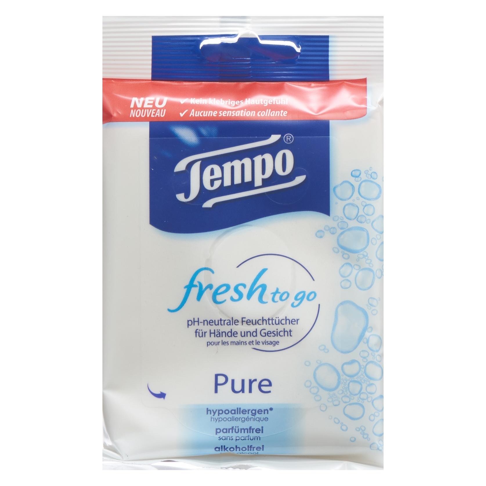 Tempo Fresh to go Pure (1 x 10 Stk.) (008856)