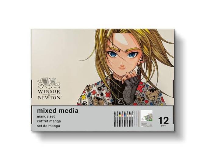 Winsor & Newton Mixed Media - Coffret Manga